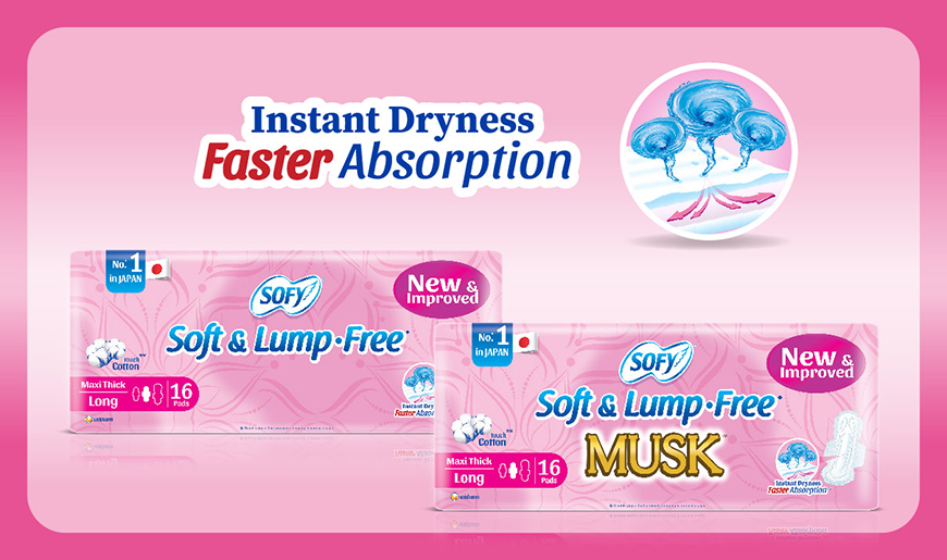 SOFY Soft & Lump Free Maxi Thick