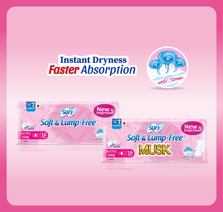 SOFY Soft & Lump Free Maxi Thick